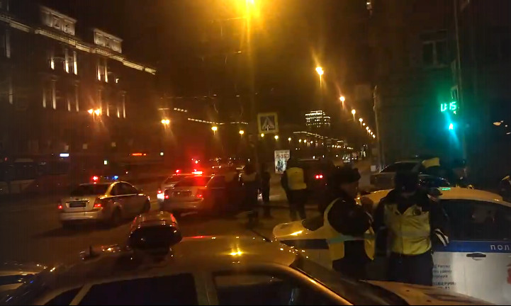 Кадр из видео очевидца в vk.com/spb_today